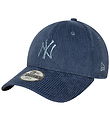 New Era Cap - Corduroy - 9Forty - New York Yankees - Dark Blue