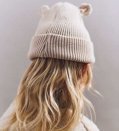Liewood Beanie w. Ears - Knitted - Gina - Sandy