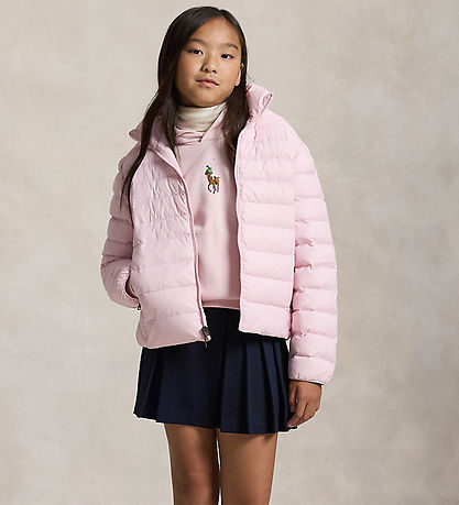 Polo Ralph Lauren Fóðraður jakki - Vísbending um Bleikt