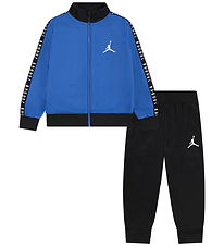 Jordan Tracksuit - Cardigan/Trousers - Black/Sport Blue
