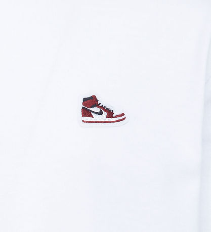 Jordan T-Shirt - Aufnäher - Weiß