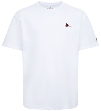 Jordan T-Shirt - Aufnäher - Weiß