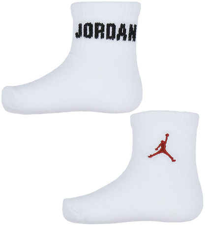 Jordan Ankle Socks - 6-Pack - Red/Black/Grey/White