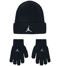 Jordan Beanie/Gloves - Knitted - Black