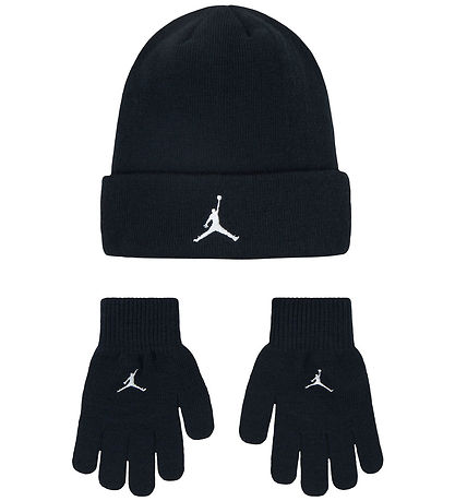 Jordan Beanie/Gloves - Knitted - Black