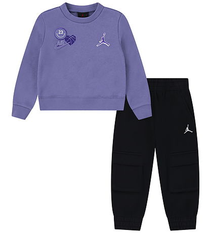 Jordan Sweat Set - Black/Purple