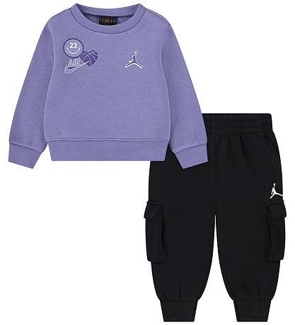 Jordan Sweat Set - Black/Purple