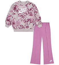 Nike Set - Sweatshirt/Trousers - Magic Flamingo