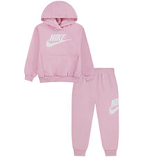 Nike Sweatset - Hoodie/Sweatpants - Mineral Soft Rosa