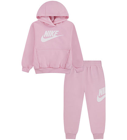 Nike Sweat set - Hoodie/Sweatpants - Mineral Soft Pink