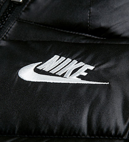 Nike Fóðraður jakki - Puffer - Svart