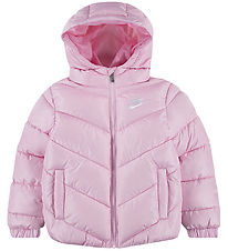 Nike Vadderad jacka - Puffer - Rosa Skum