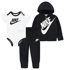 Nike Set - Cardigan/Sweatpants/Bodysuit s/s - Black