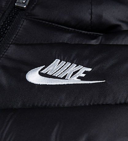 Nike Pehmustettu takki - Puffer - Musta