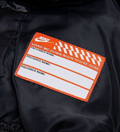 Nike Pehmustettu takki - Puffer - Musta