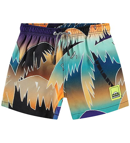 Molo Swim Shorts - UV50+ - Niko - Faded Palmtrees