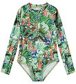 Maillot de Bain Molo - UV50+ - Tour de cou - Green Tropical