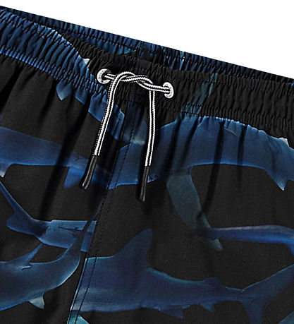 Molo Swim Shorts - UV50+ - Niko - Midnight Sharks
