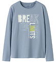 Name It Blouse - NkmVux - Dusty Blue/Break The Limits