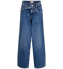 Kids Only Jeans - Straight - KogGianna - Medium+ Blue Denim