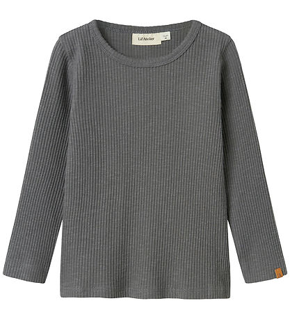 Lil' Atelier Blouse - Rib - NmmRajo - Slim - Poppy Seed