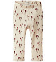 Lil Atelier Leggings - Rib - NbfLavo - Tortelduif