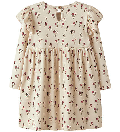 Lil' Atelier Kleid - Rib - NmfLavo - Turteltaube