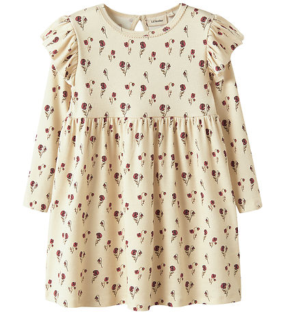 Lil' Atelier Kleid - Rib - NmfLavo - Turteltaube