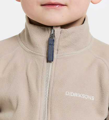 Didriksons Fleecejakke - Monte - Strand Beige