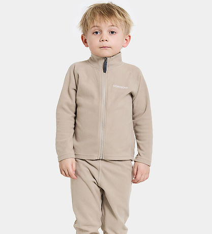 Didriksons Fleecejakke - Monte - Strand Beige