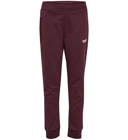 Hummel Joggebukser - HmlJR Regular Midje - Vineyard Wine