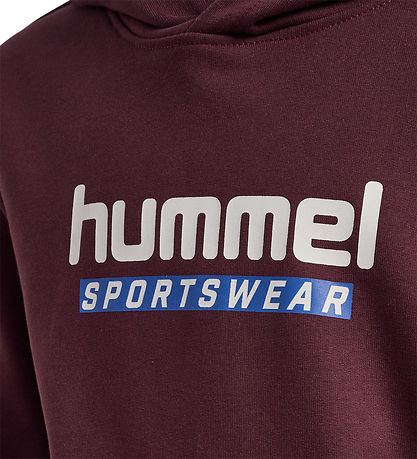 Sweat à Capuche Hummel - hmlJr Logo Hoodie - Vignoble Wine