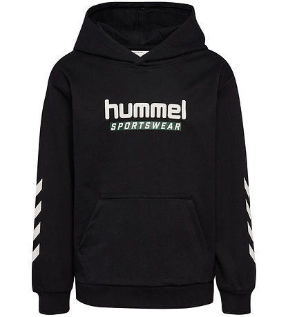 Sweat à Capuche Logo Hoodie Hummel - hmlJr - Noir