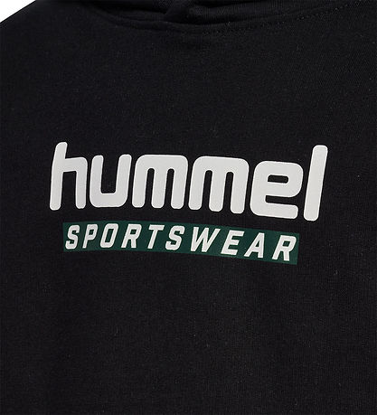 Sweat à Capuche Logo Hoodie Hummel - hmlJr - Noir