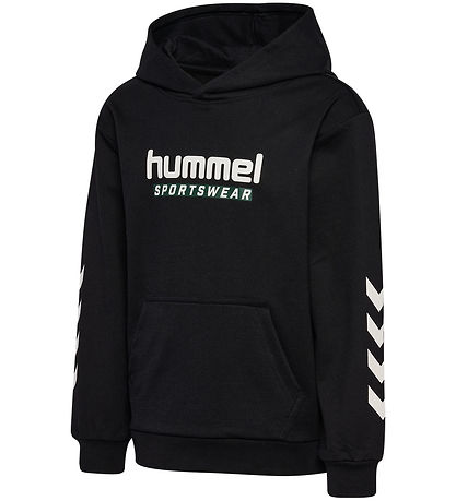 Sweat à Capuche Logo Hoodie Hummel - hmlJr - Noir