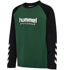 Hummel Blouse - hmlJr Logo - Dark Green