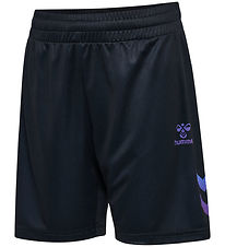 Hummel Stuttbuxur - HmlGlitrandi - Black/Cayenne
