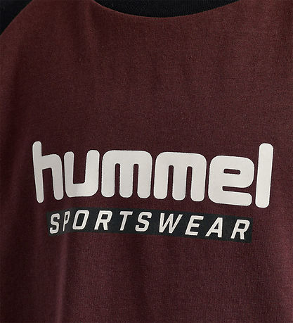 Hummel T-shirt - HmlJr Logo - Vingård Wine