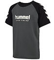 Hummel T-shirt - HmlJr Logo - Ebony