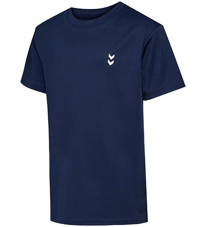 Hummel T-shirt - HmlJR-prestanda - Dress Blues