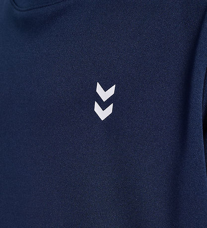 Hummel T-shirt - HmlJR-prestanda - Dress Blues