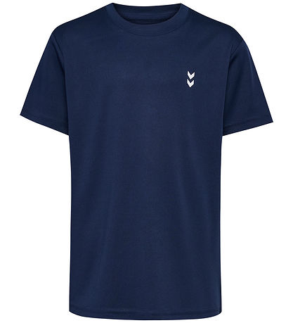 Hummel T-shirt - HmlJR-prestanda - Dress Blues