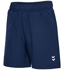 Hummel Stuttbuxur - HmlJR frammistaða - Dress Blues