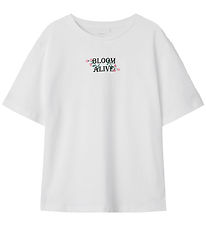 Name It T-shirt - NkfLonnie - Bright White w. Print