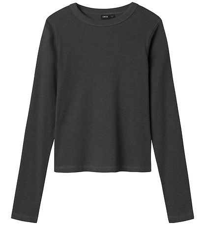 LMTD Blouse - Rib - Noos - NlfHinaja - Dark Grey Melange