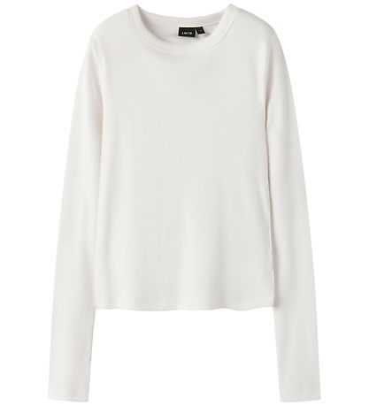 LMTD Blouse - Rib - Noos - NlfHinaja - White Alyssum