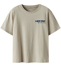 Name It T-shirt - NkmKarlo - Peyote w. Print