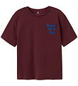 Name It T-shirt - NkmKarlo - Fig w. Print