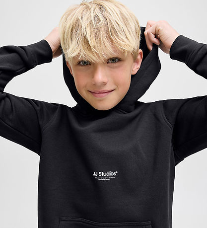 Jack & Jones Hettegenser - Noos - JjeSoho - Svart m. Logo