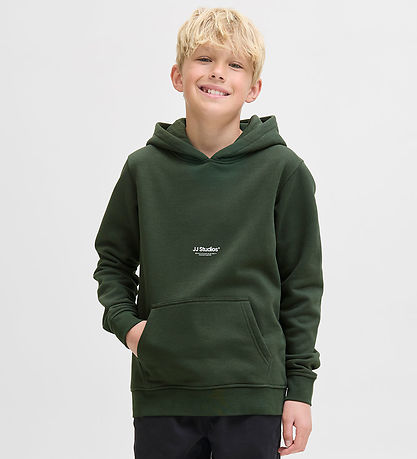 Jack & Jones Hettegenser - Noos - JjeSoho - Duffelbag m. Logo